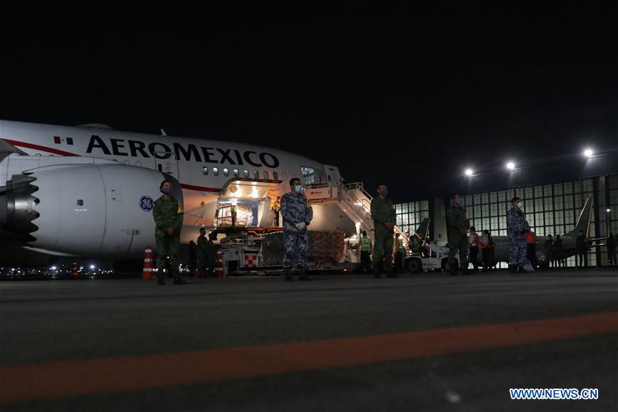 MEXICO-CIUDAD DE MEXICO-CHINA-COVID-19-APOYO