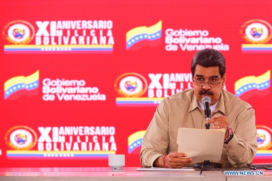 VENEZUELA-CARACAS-MADURO-COVID-19
