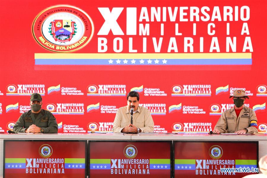 VENEZUELA-CARACAS-MADURO-COVID-19