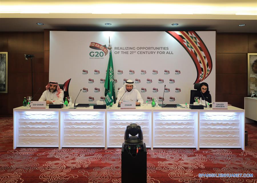 ARABIA SAUDITA-RIAD-G20-MINISTROS DE SALUD-REUNION