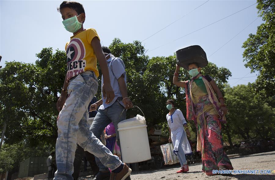 INDIA-NUEVA DELHI-COVID-19