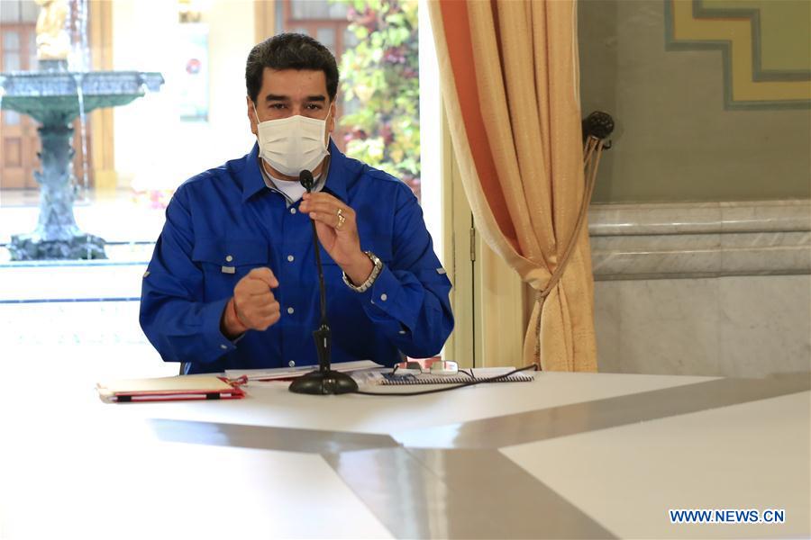 VENEZUELA--CARACAS-COVID-19-MADURO