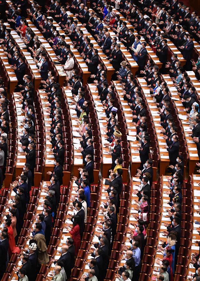 (TWO SESSIONS)CHINA-BEIJING-NPC-ANNUAL SESSION-SECOND PLENARY MEETING (CN)