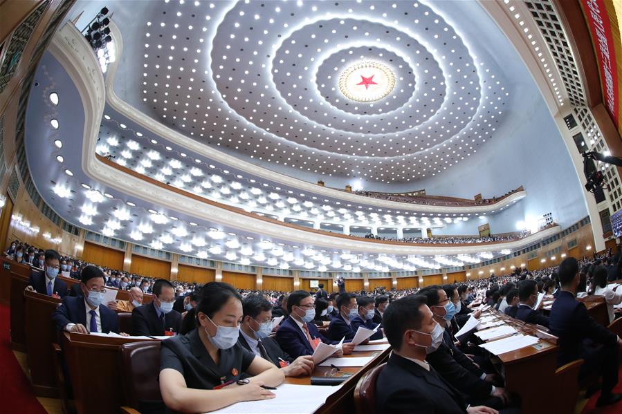 (TWO SESSIONS)CHINA-BEIJING-NPC-ANNUAL SESSION-SECOND PLENARY MEETING (CN)