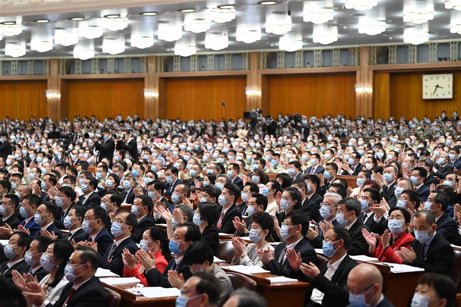 (TWO SESSIONS)CHINA-BEIJING-NPC-ANNUAL SESSION-SECOND PLENARY MEETING (CN)