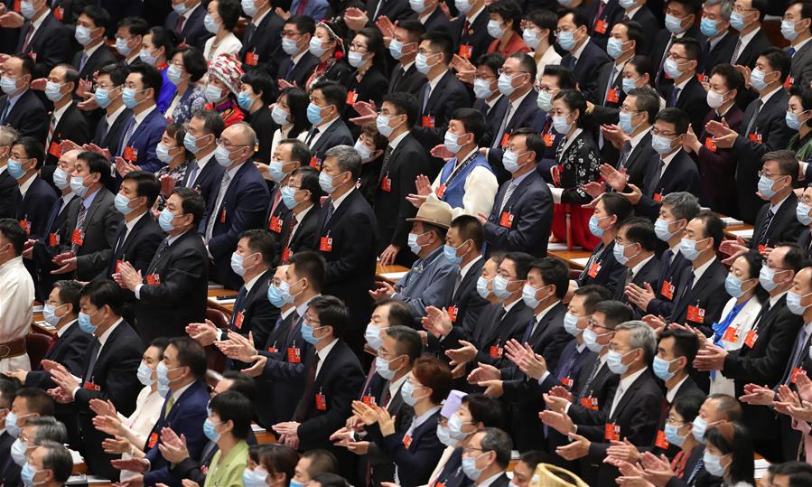 (TWO SESSIONS)CHINA-BEIJING-NPC-ANNUAL SESSION-SECOND PLENARY MEETING (CN)