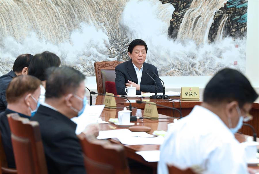 CHINA-BEIJING-LI ZHANSHU-PRESIDENTES-REUNION