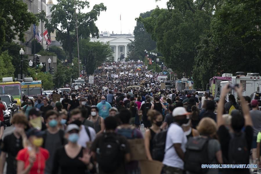 EEUU-WASHINGTON-MANIFESTACION-MUERTE DE FLOYD