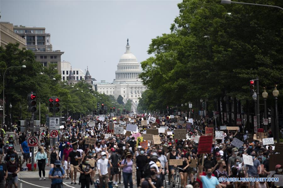 EEUU-WASHINGTON-MANIFESTACION-MUERTE DE FLOYD
