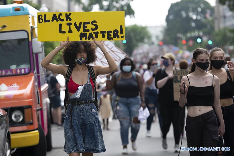 EEUU-WASHINGTON-MANIFESTACION-MUERTE DE FLOYD
