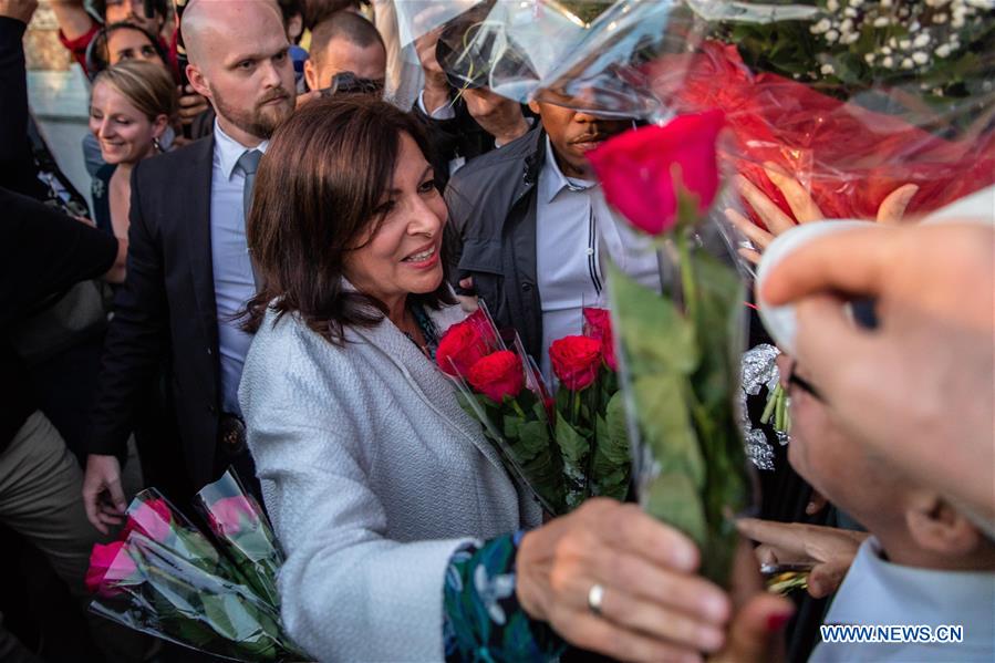 FRANCIA-PARIS-ELECCIONES MUNICIPALES-ALCALDESA DE PARIS-ANNE HIDALGO