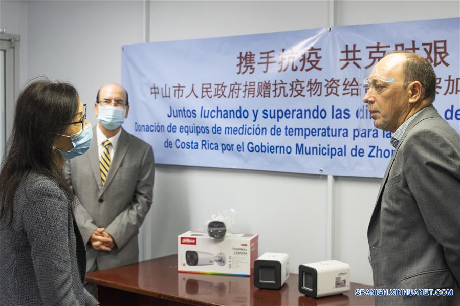 COSTA RICA-SAN JOSE-CHINA-COVID-19-DONACION