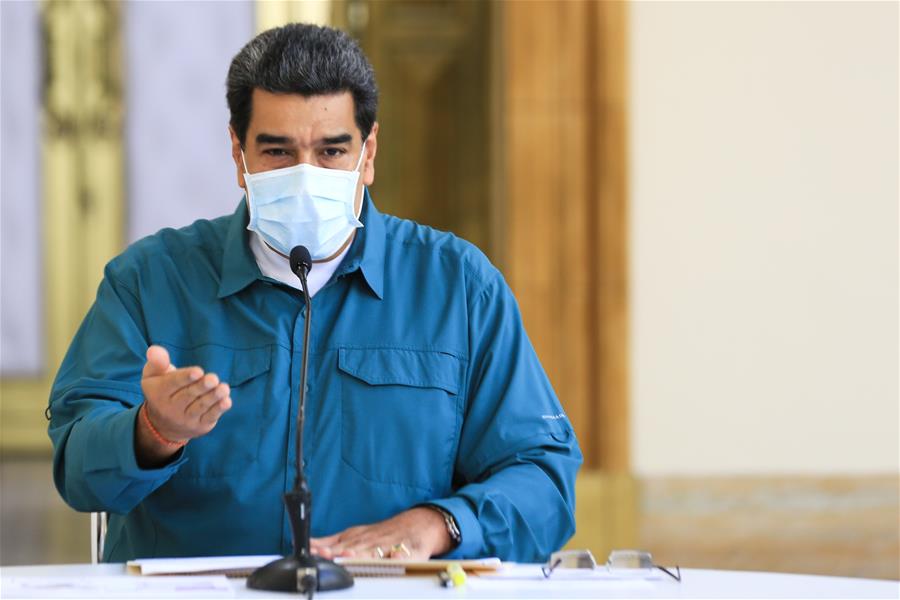 VENEZUELA-CARACAS-MADURO-COVID-19