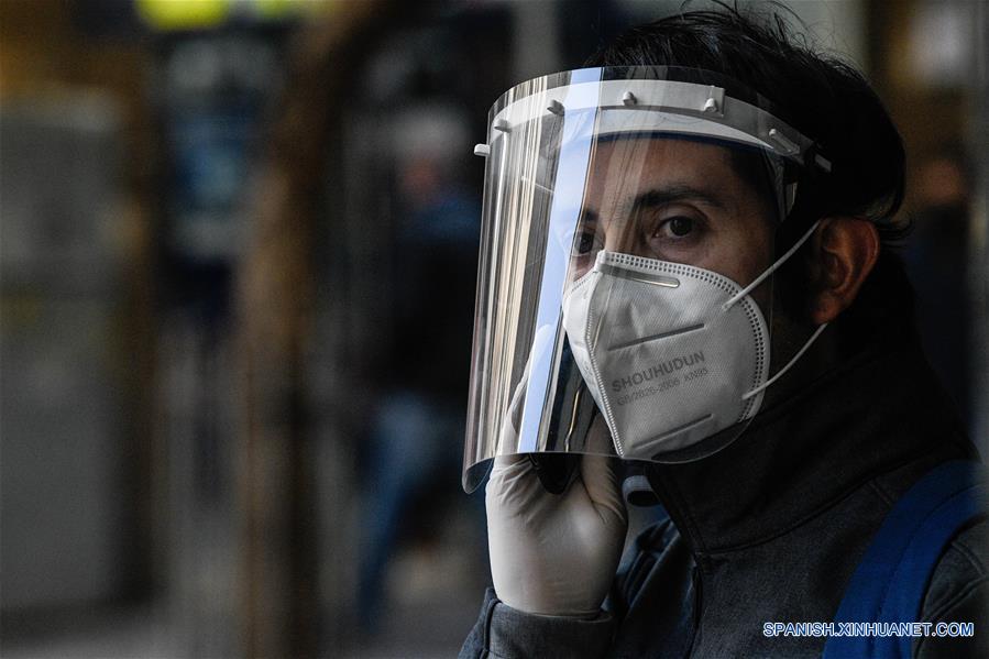 CHILE-SANTIAGO-COVID-19