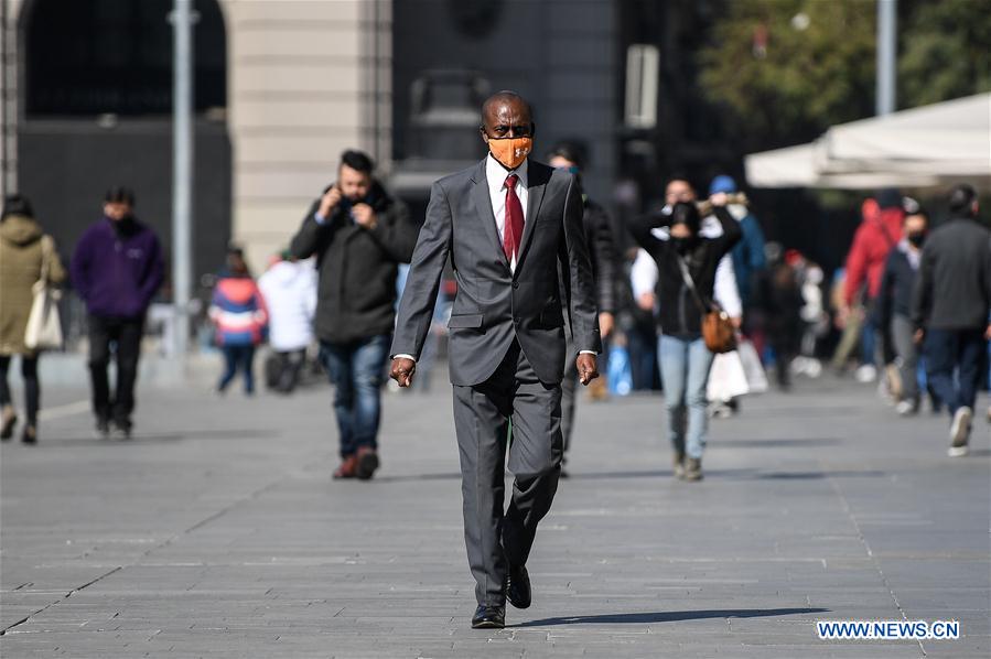 CHILE-SANTIAGO-COVID-19