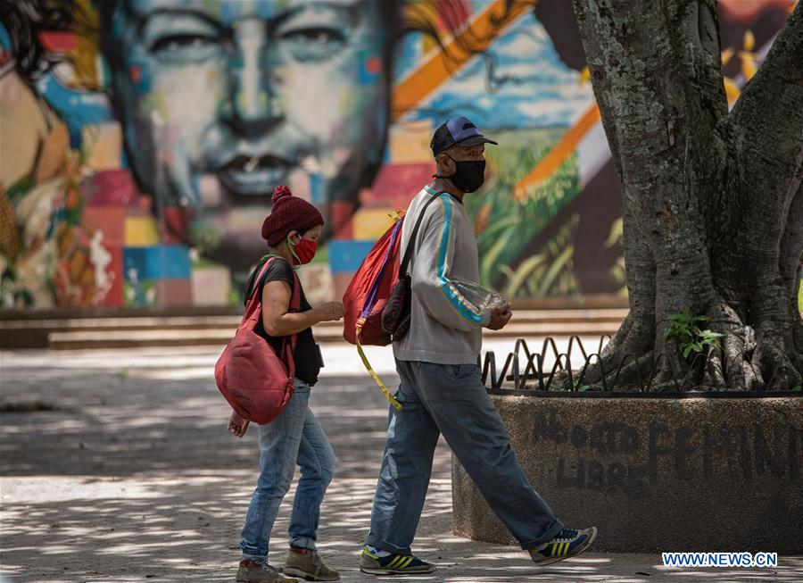 VENEZUELA-CARACAS-COVID-19