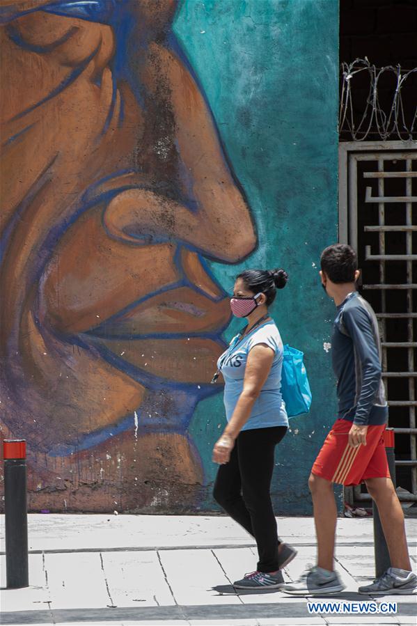 VENEZUELA-CARACAS-COVID-19