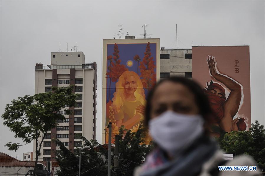 BRASIL-SAO PAULO-COVID-19
