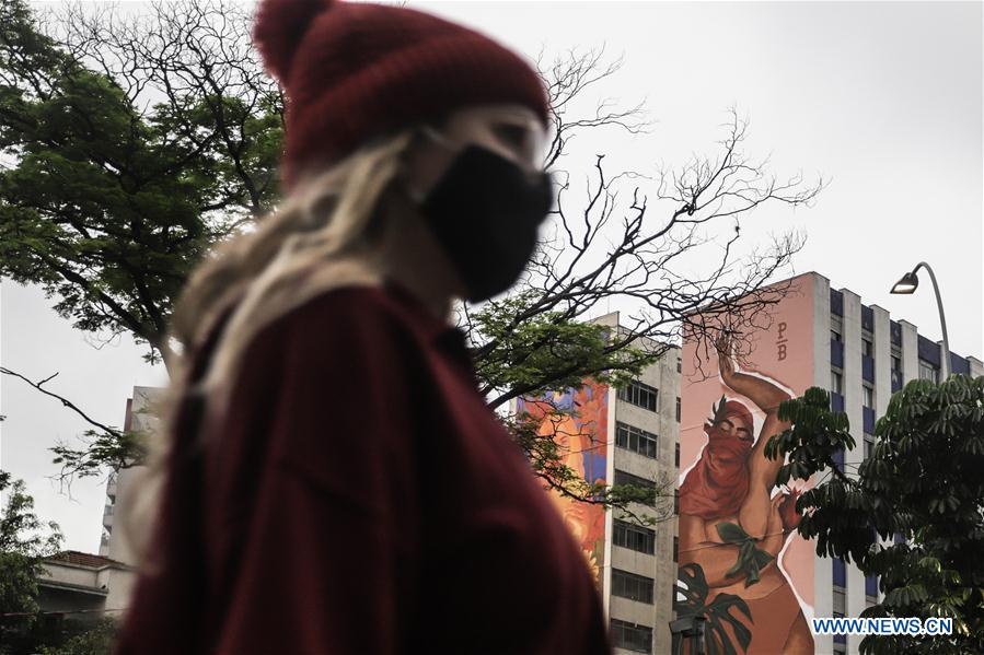 BRASIL-SAO PAULO-COVID-19