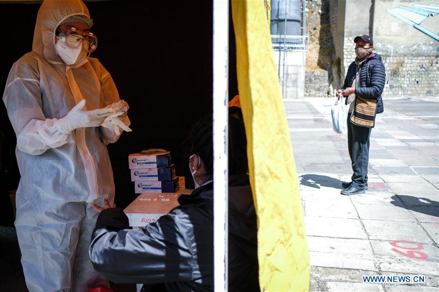 BOLIVIA-LA PAZ-COVID-19