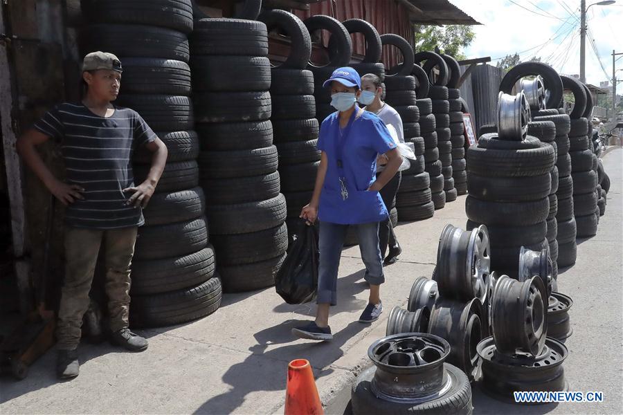 HONDURAS-TEGUCIGALPA-COVID-19