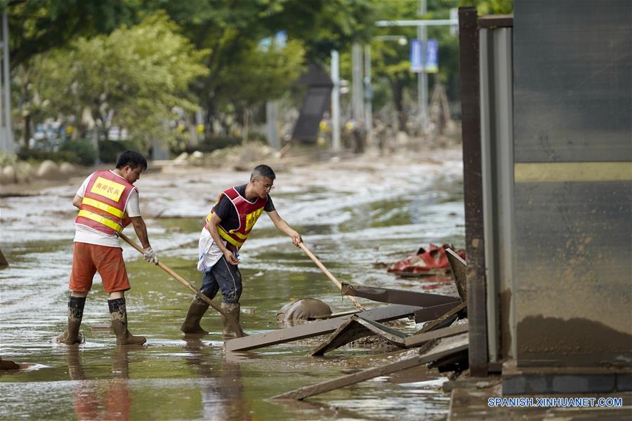 CHINA-CHONGQING-INUNDACION