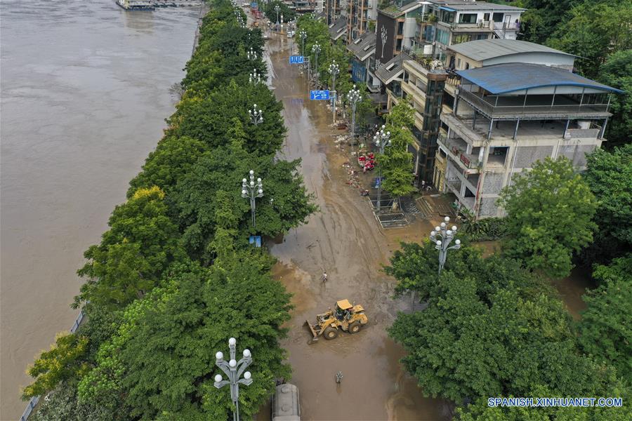 CHINA-CHONGQING-INUNDACION