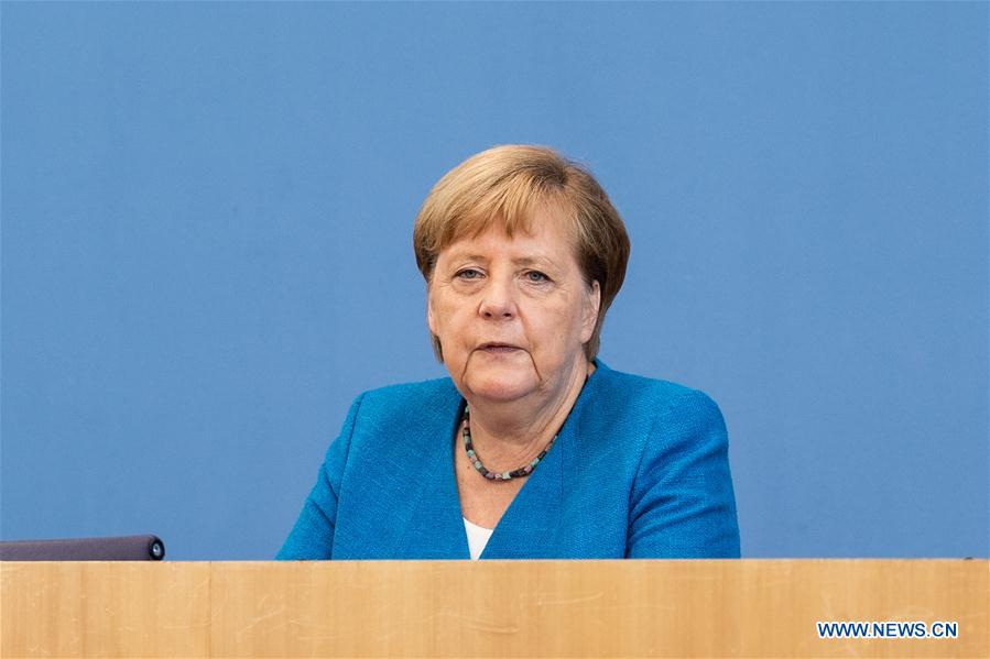 ALEMANIA-BERLIN-MERKEL-CONFERENCIA DE PRENSA