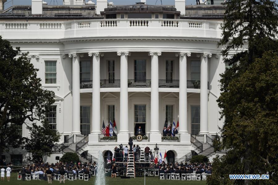 EEUU-WASHINGTON-ISRAEL-EMIRATOS ARABES UNIDOS-BAHREIN-ACUERDOS DE NORMALIZACION