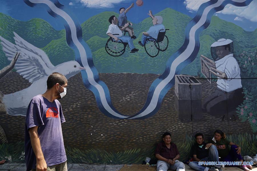 EL SALVADOR-SAN SALVADOR-COVID-19