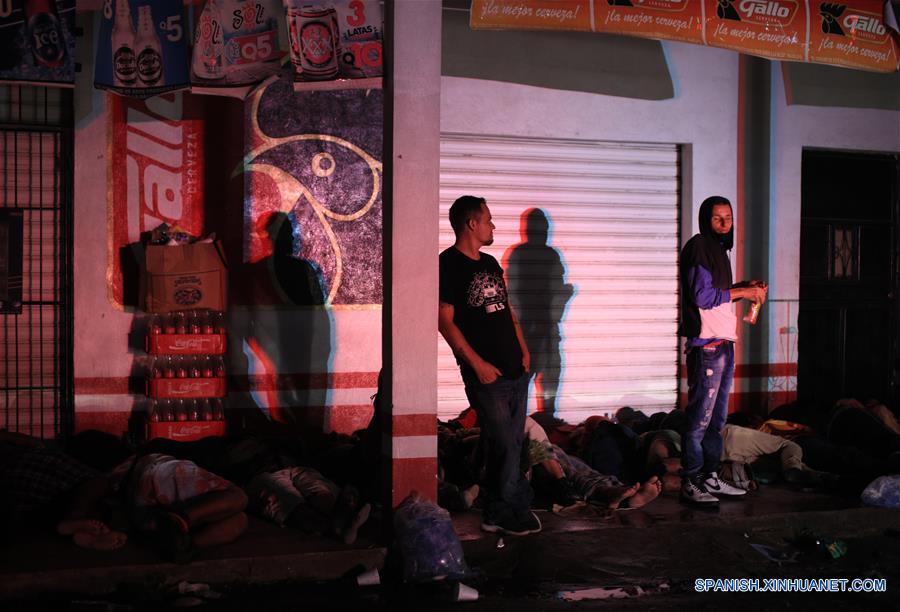 GUATEMALA-ENTRE RIOS-MIGRANTES-COVID-19-CARAVANA