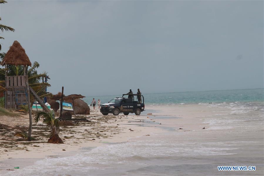 MEXICO-PUERTO MORELOS-HURACAN DELTA