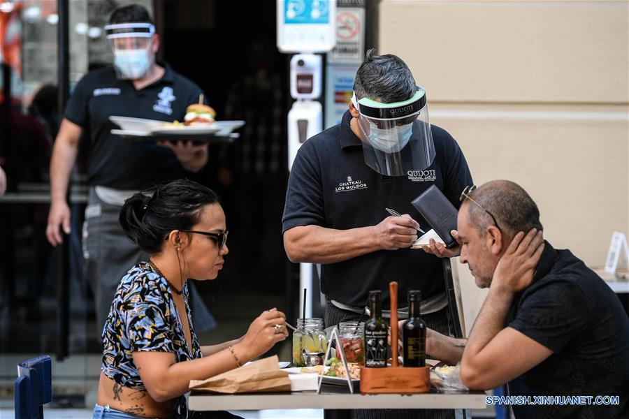 CHILE-SANTIAGO-COVID-19