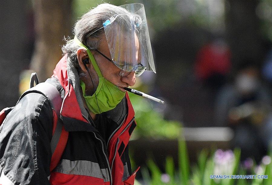 CHILE-SANTIAGO-COVID-19