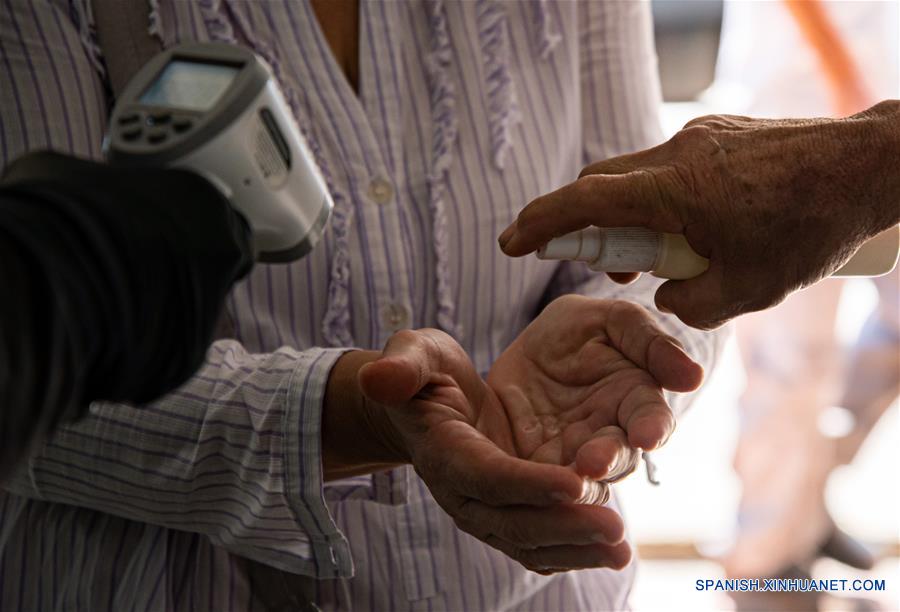 VENEZUELA-CARACAS-COVID-19