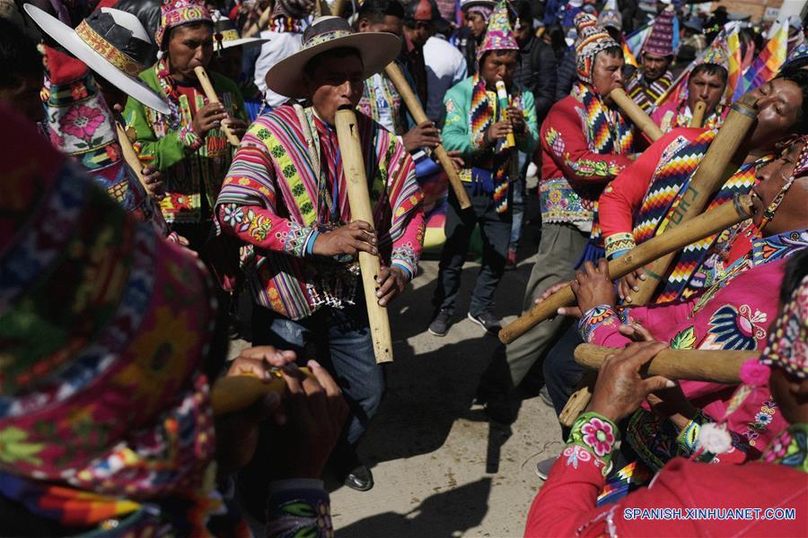 BOLIVIA-EL ALTO-MAS-ELECCIONES GENERALES-CELEBRACION