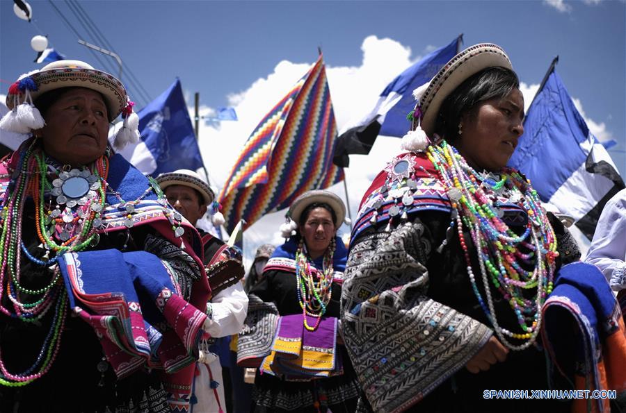 BOLIVIA-EL ALTO-MAS-ELECCIONES GENERALES-CELEBRACION