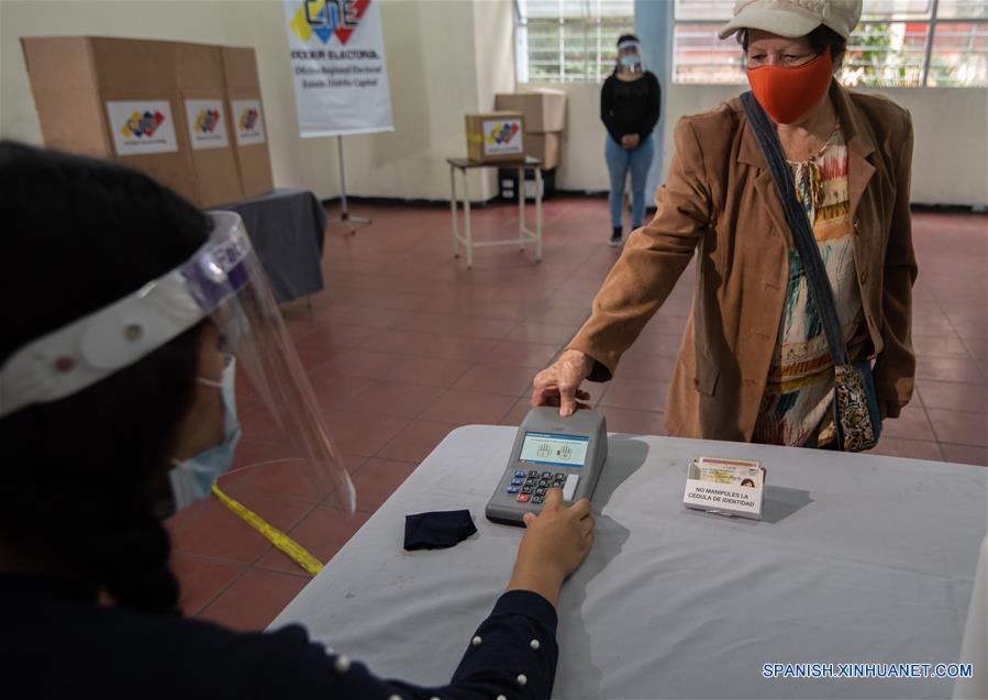 VENEZUELA-CARACAS-CNE-SIMULACRO ELECTORAL