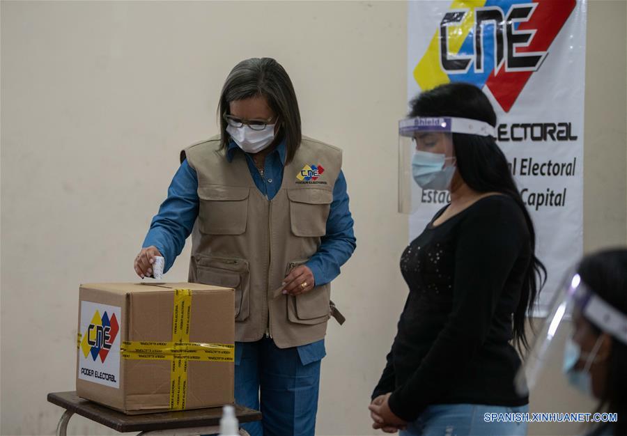 VENEZUELA-CARACAS-CNE-SIMULACRO ELECTORAL