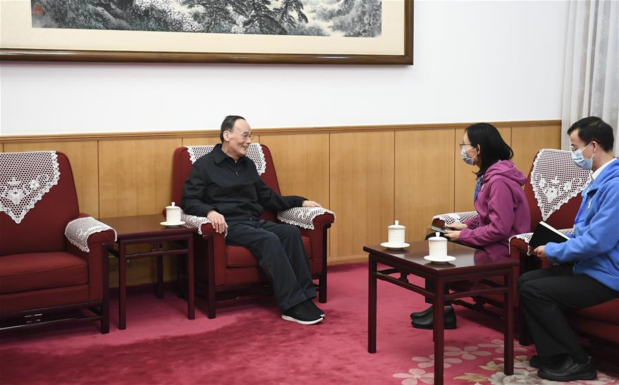 CHINA-BEIJING-WANG QISHAN-SEPTIMO CENSO DE POBLACION