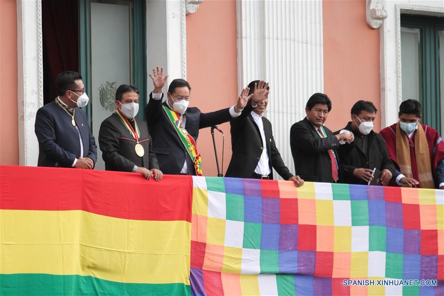 BOLIVIA-LA PAZ-TOMA DE POSESION