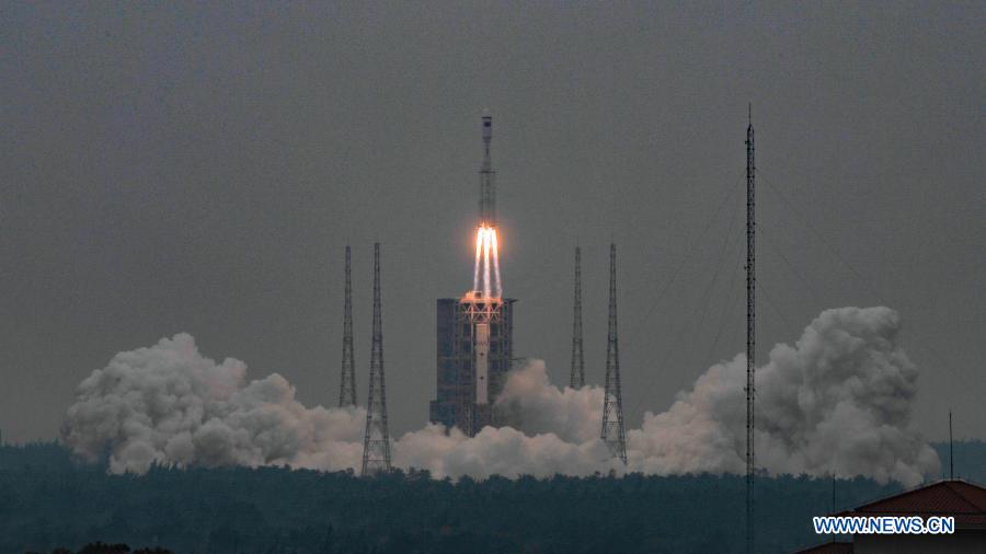 Nuevo Cohete Portador De China Gran Marcha Realiza Vuelo Inaugural