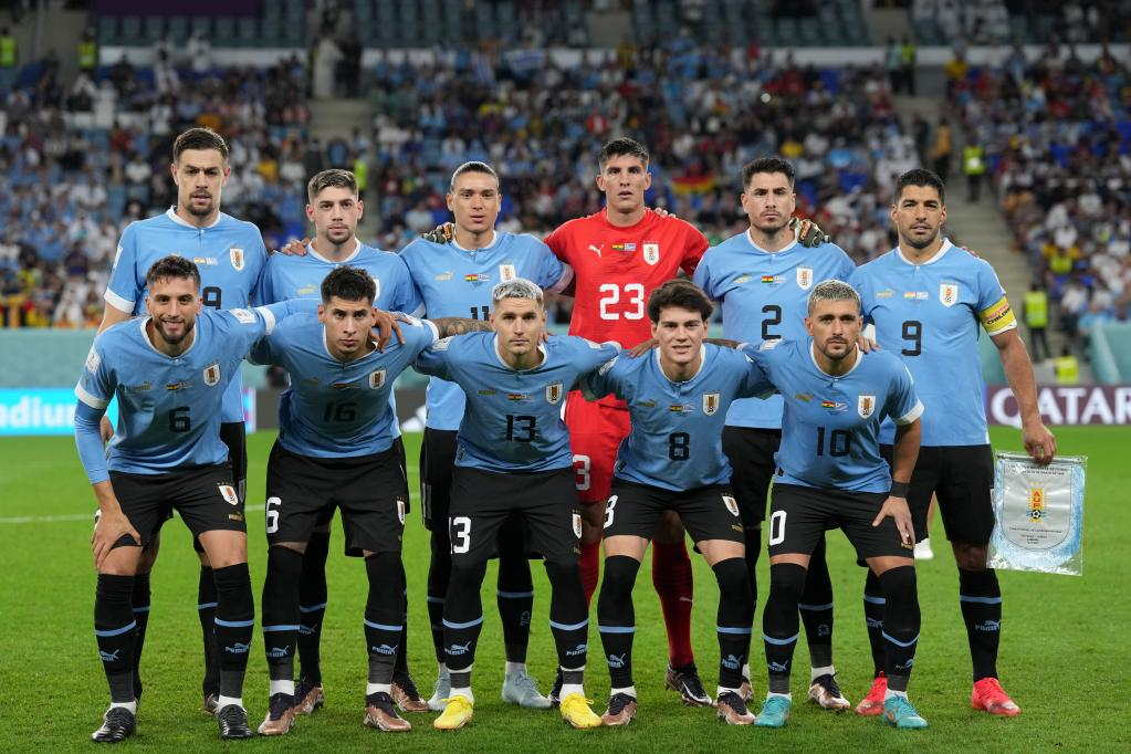 Selección Uruguaya on X: 🇺🇾 ¡𝙃𝙊𝙔 𝙅𝙐𝙀𝙂𝘼 𝙐𝙍𝙐𝙂𝙐𝘼𝙔!  #LaCeleste va por todo en la @FIFAWorldCup. 🆚 Ghana 🕜 18h (QAT) 12h (UY)  #ElEquipoQueNosUne  / X