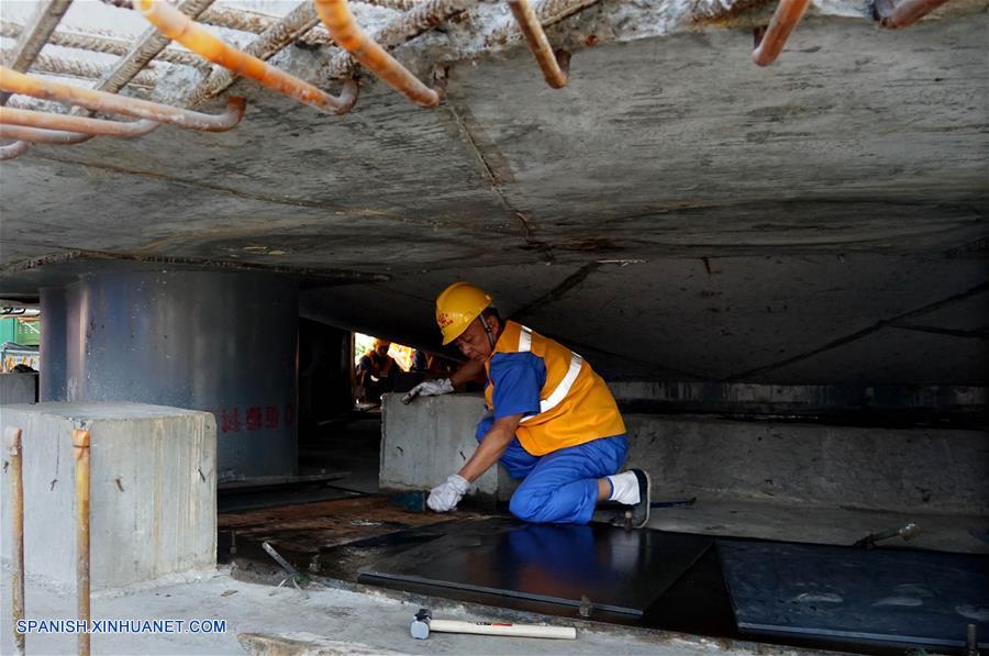 CHINA-HENAN-FERROCARRIL-CONSTRUCCION