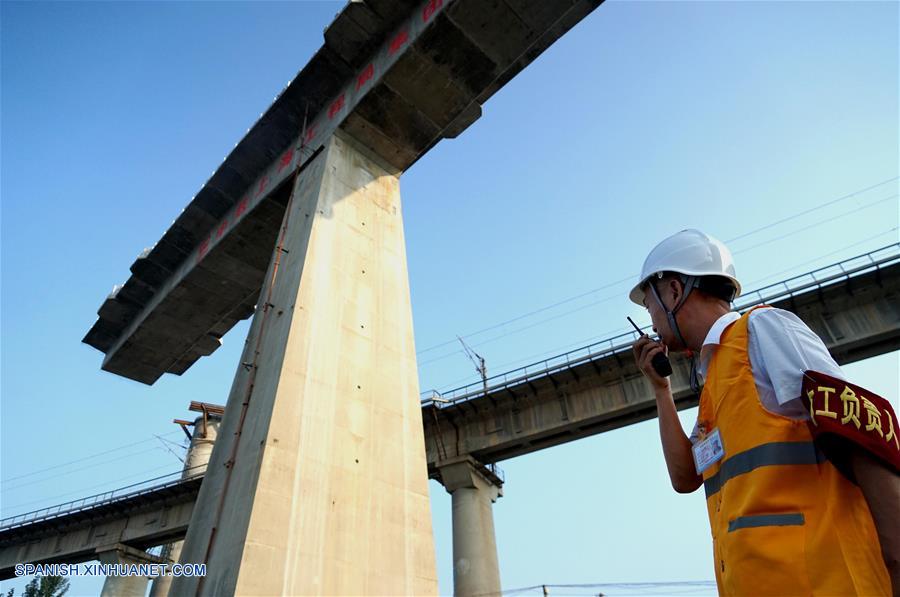 CHINA-HENAN-FERROCARRIL-CONSTRUCCION
