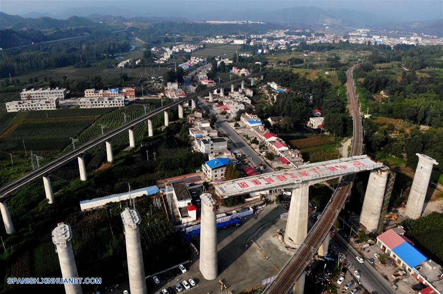 CHINA-HENAN-FERROCARRIL-CONSTRUCCION