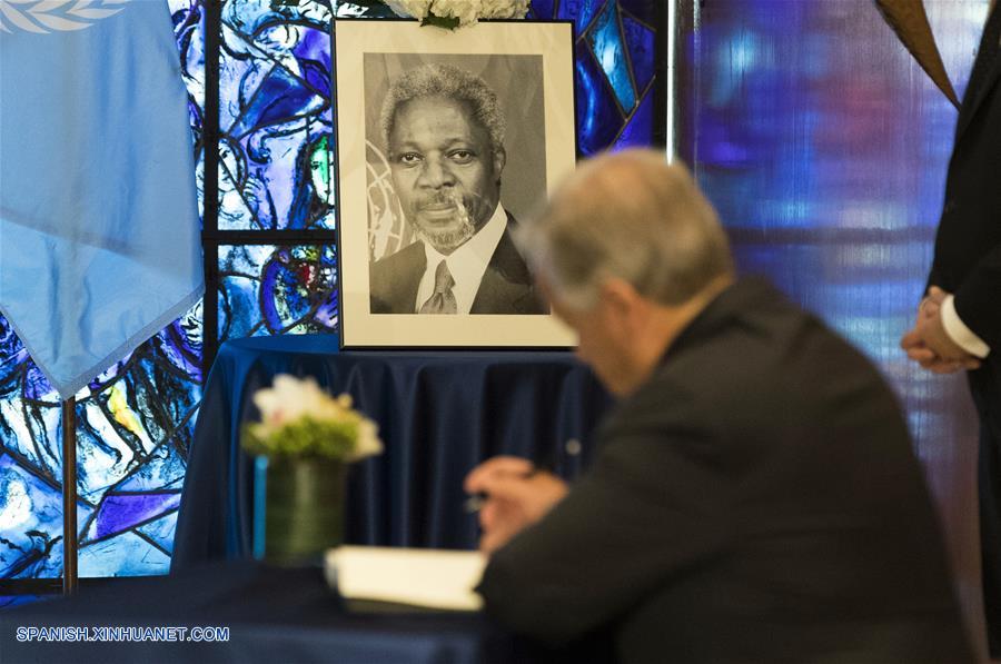 EEUU-NUEVA YORK-ONU-KOFI ANNAN-FALLECIMIENTO