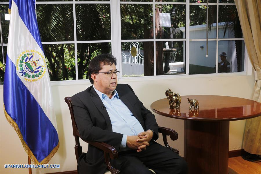 EL SALVADOR-SAN SALVADOR-CHINA-LORENZANA-ENTREVISTA