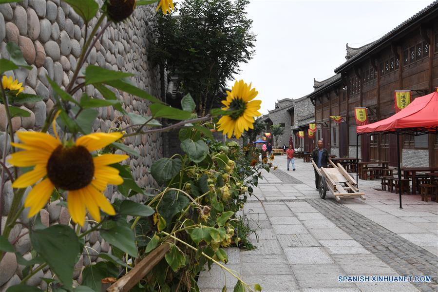 CHINA-GANSU-TURISMO RURAL-DESARROLLO