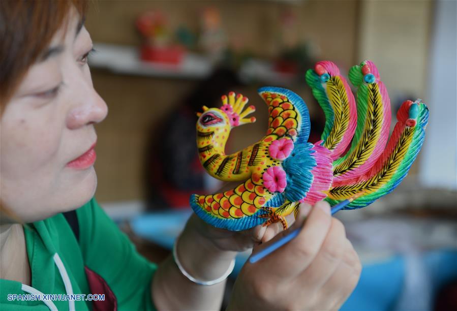 CHINA-SHANXI-ARTESANIA-MODELADO DE MASA